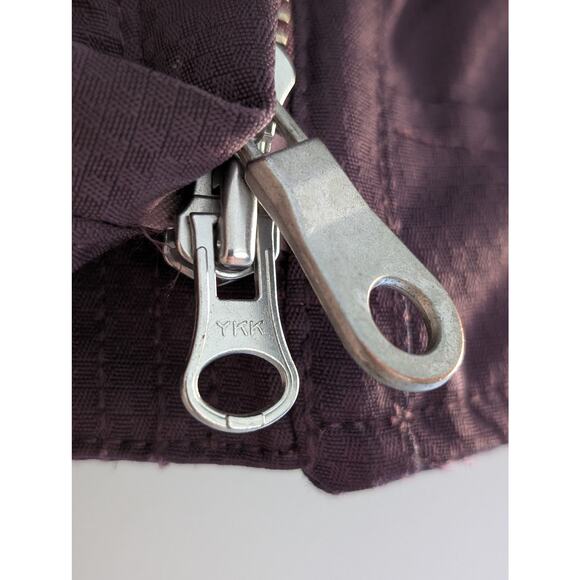 Women’s NILS Ski Snowboard Jacket Purple Hooded Winter Coat Sz 8 Waterproof Warm - Picture 7 of 8